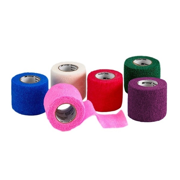 3M Bandaging Tape 2" x 5 yards (Roll) NEON PINK 3609-NP